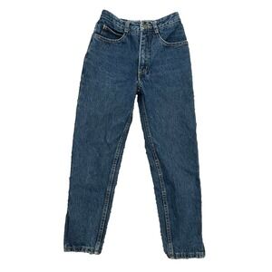 Vintage 90s Guess Georges Marciano Jeans Kids 12 Denim Logo 21x23 USA